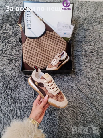 Gucci Дамски Маратонки👟Дамски Спортни Обувки Гучи - Налични Различни Цветове Код SK939, снимка 9 - Маратонки - 53578029