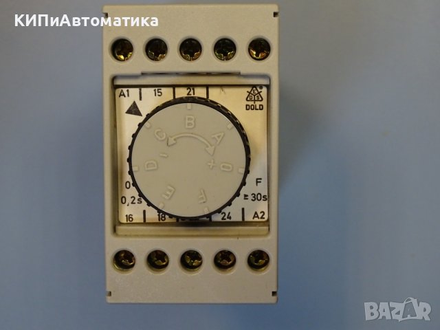 реле време E.DOLD AA7512.32 time relay 0.2-30s, снимка 5 - Резервни части за машини - 39383029
