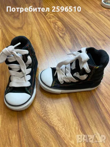 Детски маратонки Converse all star - размер 22, снимка 3 - Детски обувки - 49710563