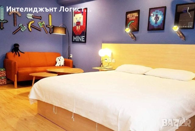 Майнкрафт лампа,  Minecraft torch, снимка 4 - Детски нощни лампи - 43819281