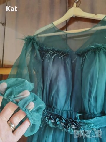 дълга дамска рокля , снимка 2 - Рокли - 51812971