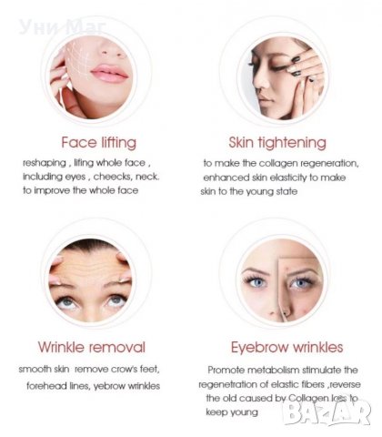 V-max HIFU уред за дълбок лифтинг за домашна употреба, снимка 7 - Козметични уреди - 33538753