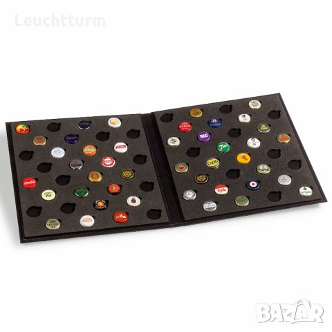 Албум PRESSO за 64 броя капачки от Бутилки , снимка 2 - Колекции - 38500298