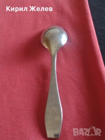 Стара лъжица от соца масивна перфектно състояние за КОЛЕКЦИЯ ДЕКОРАЦИЯ 42181, снимка 5 - Други ценни предмети - 43845432