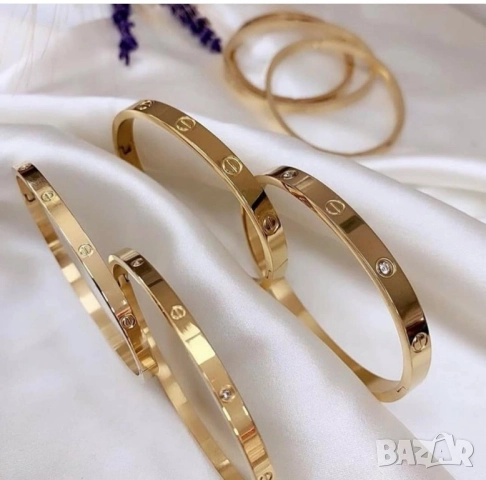 гривни от неръждаема стомана cartier 