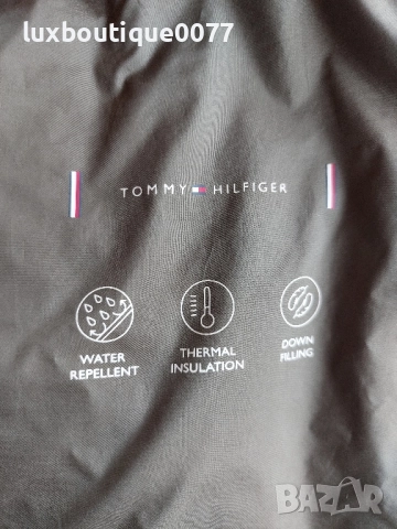 Чисто ново без етикет дамско зимно пухено яке Tommy Hilfiger S, снимка 8 - Якета - 52186112