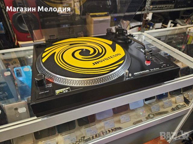 Грамофон JB SYSTEMS HIGH Q 10 В отлично техническо и визуално състояние., снимка 3 - Грамофони - 48205335