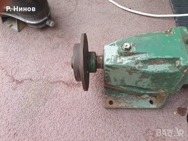 Монофазен ел.двигател/електромотор/електродвигател - редуктор 1.1 kW 35 оборота, снимка 4 - Електродвигатели - 35053542