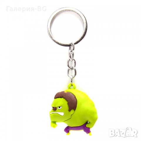 Гумени ключодържатели на Хълк,Капитан Америка,Грут,СпайдърМен (Marvel Avengers), снимка 2 - Други - 32959970