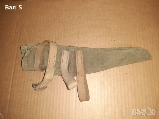 Носач , калъф , лопус за войнишка кирка , шанцов инструмент, снимка 1