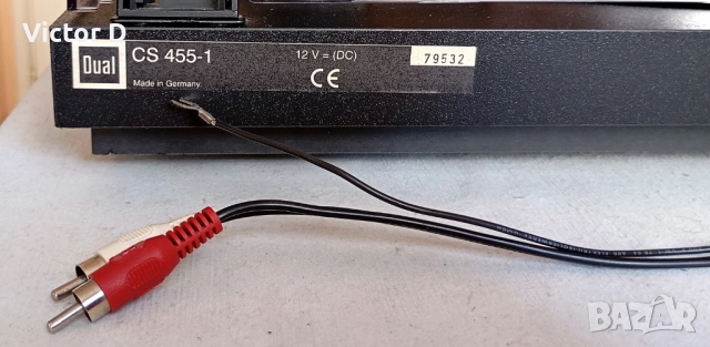 DUAL CS 455-1 - Грамофон , снимка 12 - Грамофони - 52200081