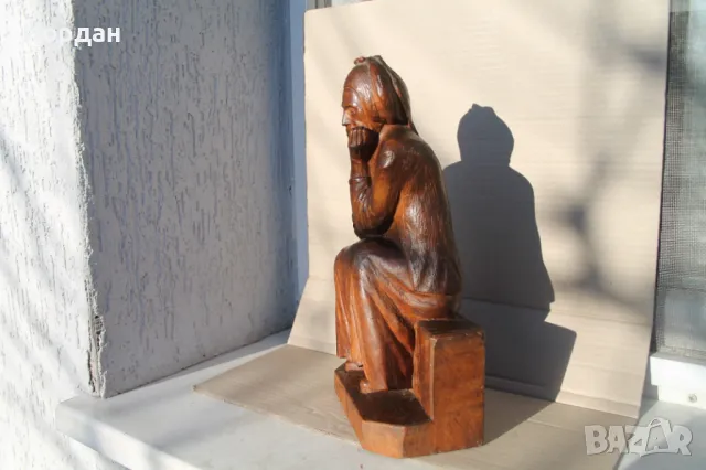 Дървена фигура , снимка 6 - Други ценни предмети - 48499971