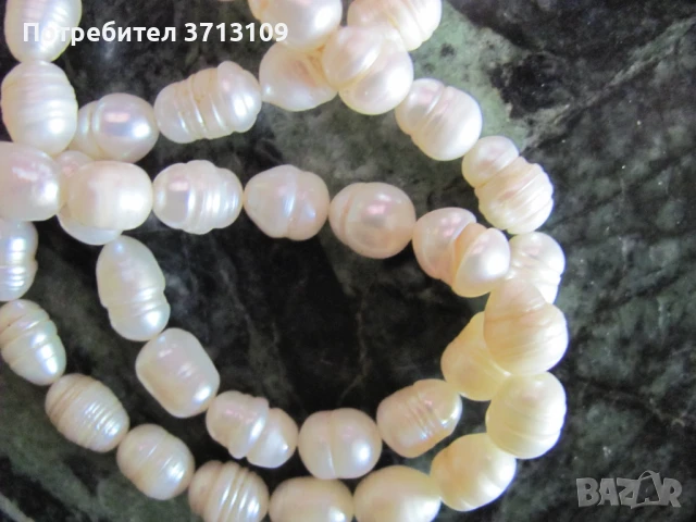 Дамско колие от естествени перли