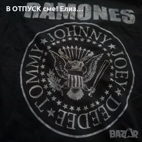 Тениска на Ramones пънк punk 