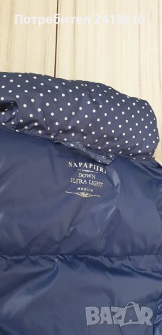 Napapijri Down Womens Vest Size L / XL ОРИГИНАЛ! Дамски Пухен Елек!, снимка 11 - Якета - 49665643
