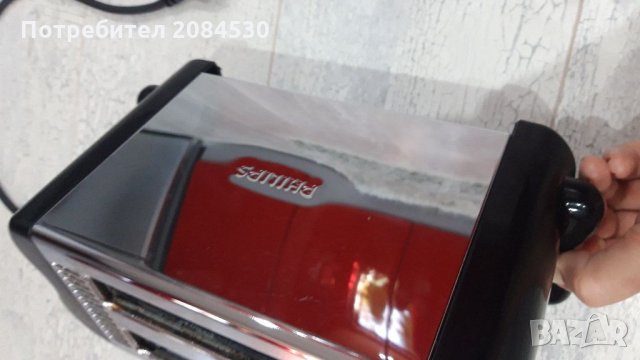 Тостер PHILIPS/иноксов , снимка 2 - Тостери - 34577943