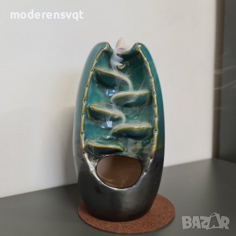 КЕРАМИЧНА АРОМАТИЗИРАНА КАМИНА, ОБРАТЕН ВОДОПАД, снимка 6 - Декорация за дома - 43120591