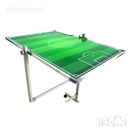 Магнитна треньорска дъска за футбол на стойка MAX, 100х70 см, H126–169 см в хоризонтално положение. , снимка 3 - Футбол - 51875821