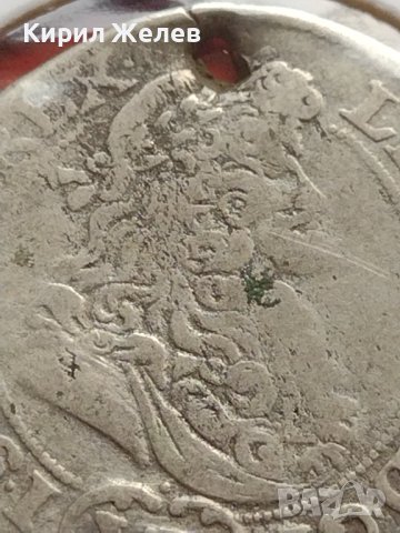 Сребърна монета 15 кройцера Леополд първи Кремниц Унгария 13681, снимка 5 - Нумизматика и бонистика - 42987579