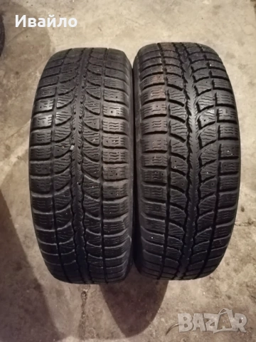 Продавам 2 броя зимни гуми 195.65.15 на 1 сезон дот 2020 Kama