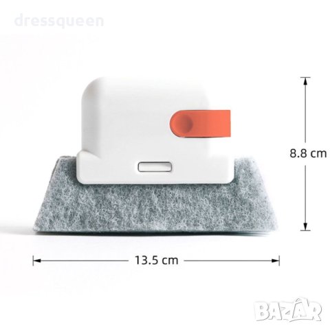 3861 Дунапрена четка за почистване с малка шпатула на дограма, снимка 8 - Други стоки за дома - 43955682