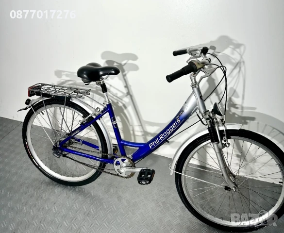 Алуминиев градски велосипед Phil Roggers 26 цола/ колело, снимка 2 - Велосипеди - 51385594