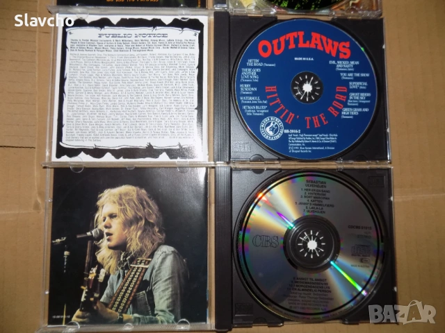 Компакт дискове на -Styx–Cyclorama/Type O Negative/Outlaws-Hittin'The Road Live!/Sebastian, снимка 3 - CD дискове - 39460115