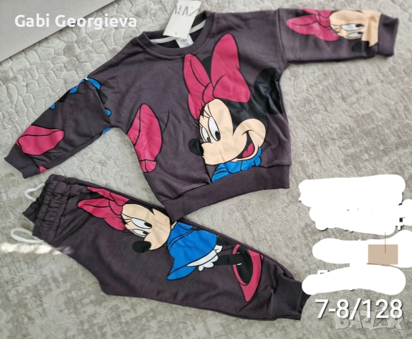 Детски екип анцуг Zara 1,2,3,4,5,6,7години Мини маус, снимка 11 - Детски комплекти - 40102859
