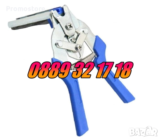 Клещи за връзване на колбаси,клещи за връзване на луканки + 1200 скоби, снимка 7 - Друго търговско оборудване - 51786346