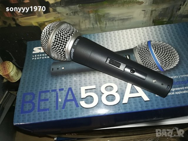 shure sm58-КОМПЛЕКТ-microphone-внос швеицария, снимка 6 - Микрофони - 29066986