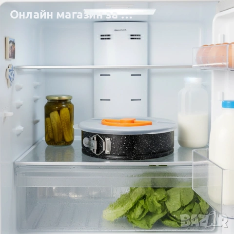 Форма за торта с подвижно дъно 24см и практичен капак за пренасяне и съхранение 279060, снимка 5 - Съдове за готвене - 53232009