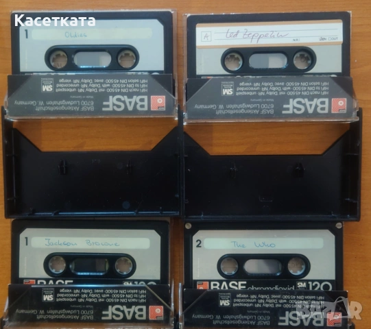 Аудио касети 4 бр. BASF chromdioxid 120 минути, снимка 3 - Аудио касети - 52688863