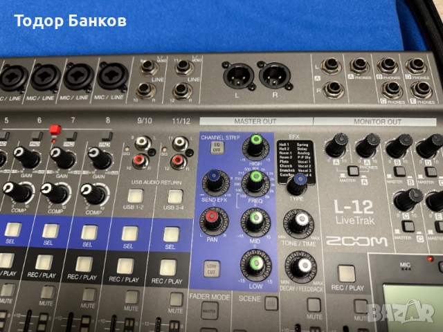 Продавам миксер Zoom LiveTrak L-12, снимка 3 - Други - 52804864