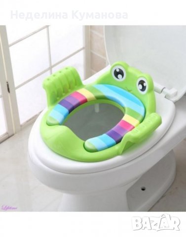 ❌ Анатомична детска седалка за тоалетна чиния с дръжки ❌, снимка 3 - Други - 37964963
