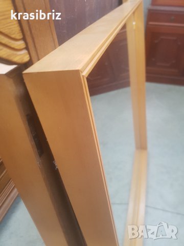 Огледало с дървена рамка , снимка 2 - Декорация за дома - 35283254