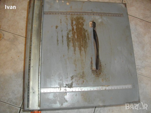 ф180мм-Електрическа Машина За Рязане На Плочи/Плочки-С Линеал Паралел Ширина-Отлична-Голяма, снимка 7 - Други инструменти - 33484191