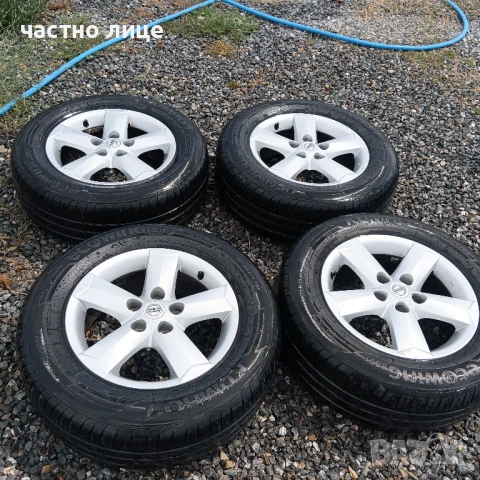 Нисан Кашкай джанти с летни гуми Кумхо, снимка 7 - Гуми и джанти - 51083947