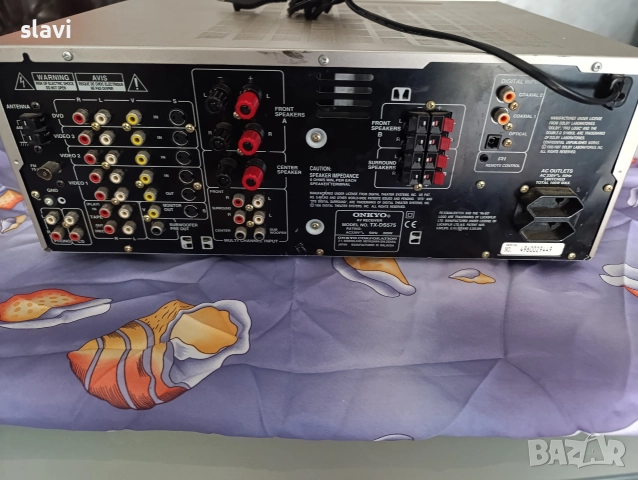 Receiver Onkyo TX-DS575 , снимка 12 - Ресийвъри, усилватели, смесителни пултове - 52939501