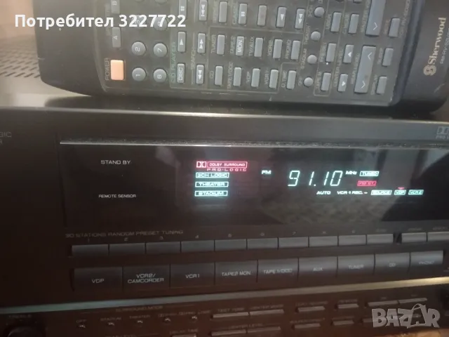 Sherwood rv 6030 като нов. 2 по 105 вт. на 8 ом