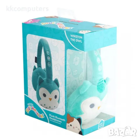 Lazerbuilt Squishmallows – Winston Bluetooth слушалки, снимка 3 - Bluetooth слушалки - 50365166