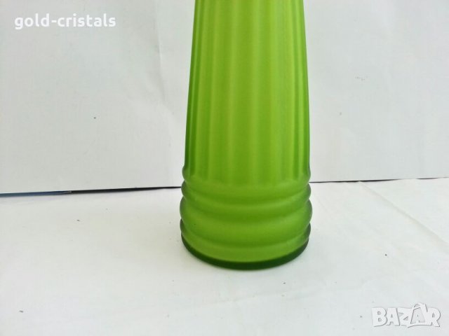 стъклена ваза цветно стъкло, снимка 3 - Вази - 27397914