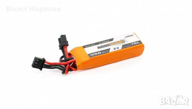 Продавам Li-Hv батерии CNHL 2s 7.6V 450mAh 70C, снимка 3 - Друга електроника - 36802521