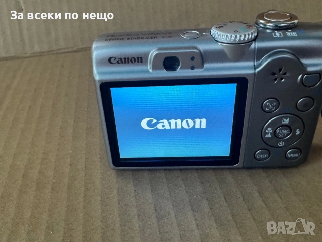 ЗА ЧАСТИ! Цифров фотоапарат Canon PowerShot A1100 IS , 12.1mp