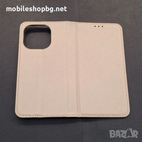 Xiaomi 15T калъф страничен черен златист, снимка 2 - Калъфи, кейсове - 53172723