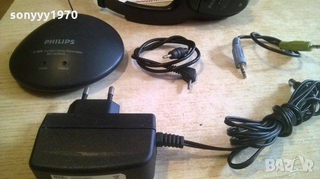 philips headphones-с предавател-внос холандия, снимка 3 - Слушалки и портативни колонки - 28125148