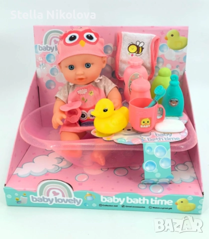 Кукла Бебе с вана и аксесоари, снимка 1