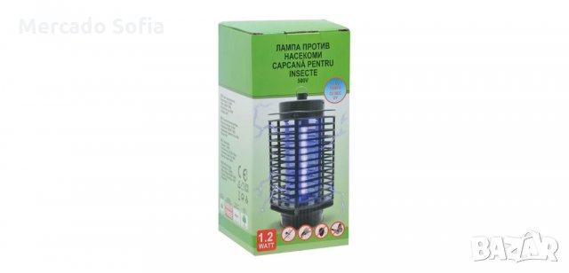 UV Лампа против насекоми, снимка 2 - Външни лампи - 33300324