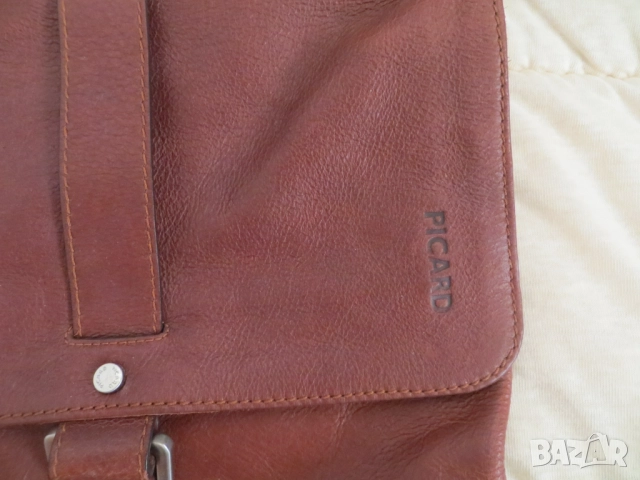 Кожена чанта Picard, снимка 2 - Чанти - 51824965
