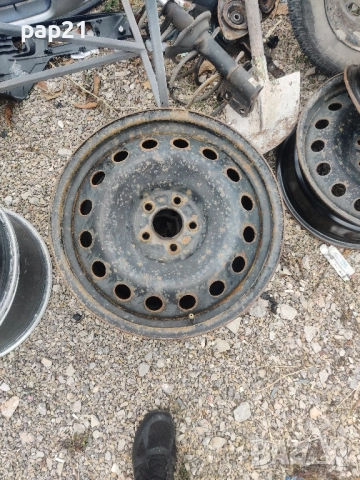 железни джанти 7Jx18, 5x114,3, снимка 4 - Гуми и джанти - 52052406