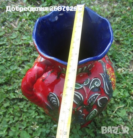 Вази: петел ваза керамика стара фигура статуетка, бонбониера, антика антики, снимка 11 - Статуетки - 30603032